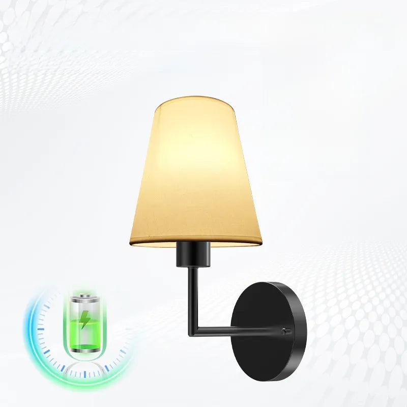 Light Any Space Without Wiring with a Rechargeable Magnetic Wall Lamp | Wireless LED Sconce with Remote Control