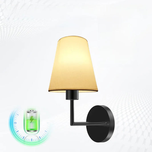 Light Any Space Without Wiring with a Rechargeable Magnetic Wall Lamp | Wireless LED Sconce with Remote Control
